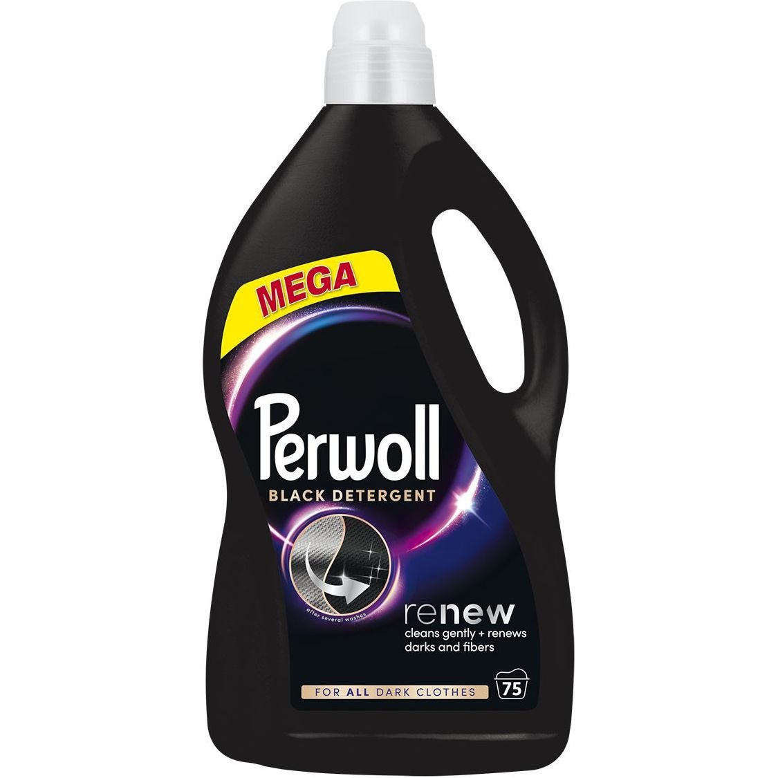 Засіб для делікатного прання Perwoll Renew для темних та чорних речей 3.75 л - фото 1