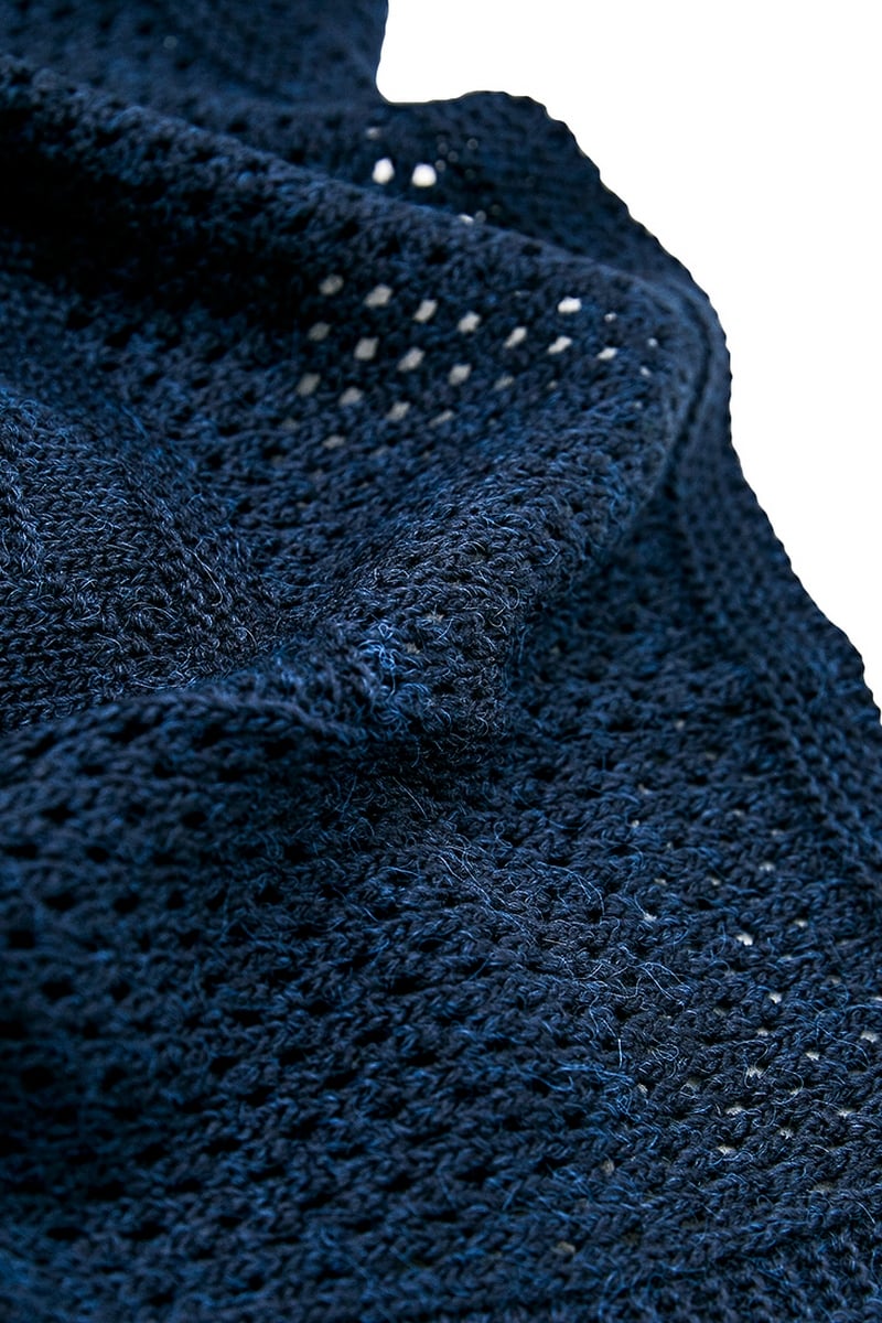 Плед Sewel, 120x120 см, темно-синий (OW519360000) - фото 3