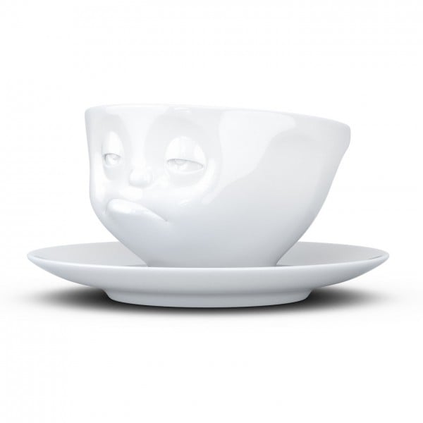 Чашка з блюдцем для кави Tassen Гальмо 200 мл, порцеляна (TASS14501/TA) - фото 3