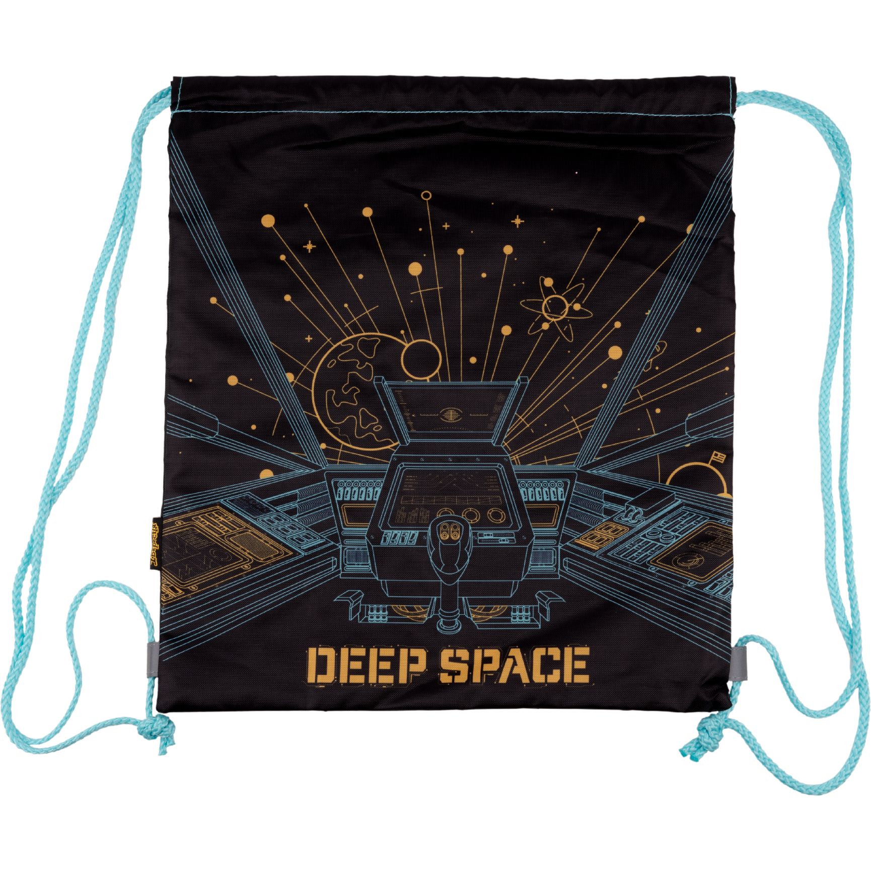 Сумка для взуття 1 Вересня SB-10 Deep Space чорна (533491) - фото 1