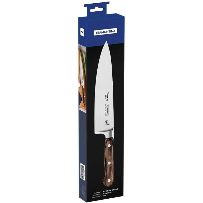 Нож Tramontina Century Wood Шеф 20.3 см (21541/198) - фото 3