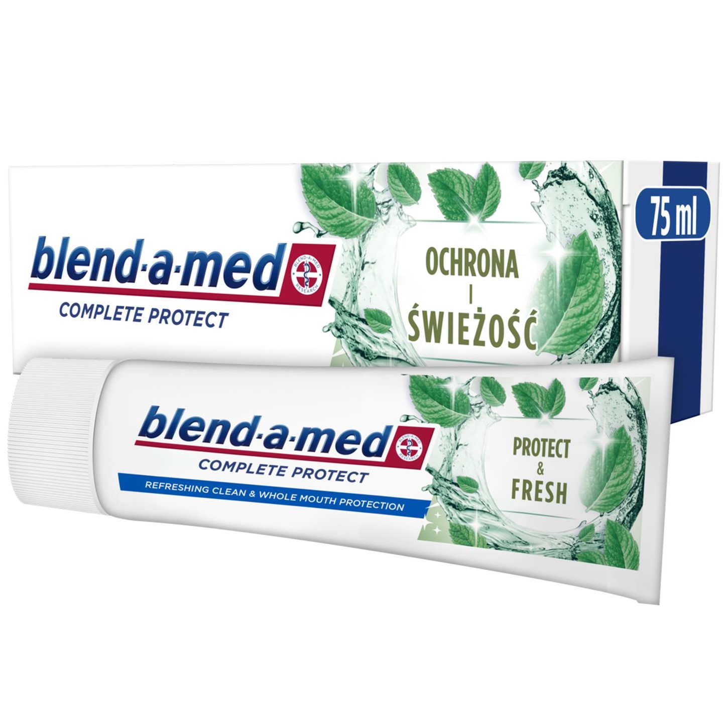 Зубная паста Blend-a-med Complete Fresh Защита и свежесть 75 мл - фото 1