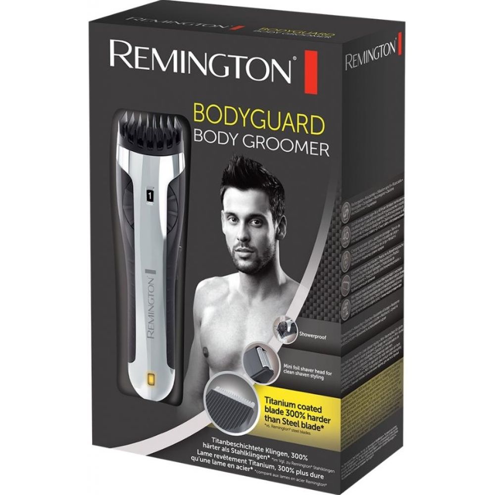 Триммер Remington Bodyguard Body Hair черно-серебристый (BHT2000A) - фото 6