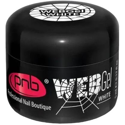 Гель павутинка PNB UV/LED Web Gel White 5 мл - фото 2