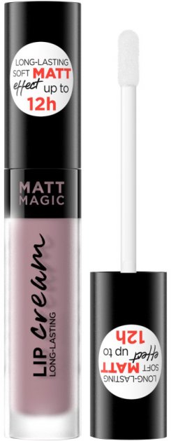 Рідка матова помада для губ Eveline Matt Magic Lip Cream, відтінок 19, 4,5 мл (LBL4MAMT19) - фото 1