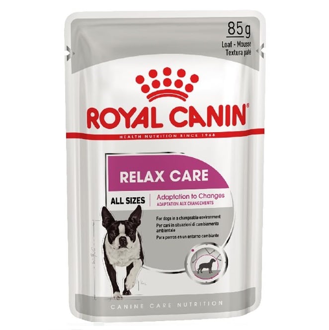 Вологий корм для собак Royal Canin Relax Care Loaf, чутливих до змін середовища, 85 г (11820019) - фото 1