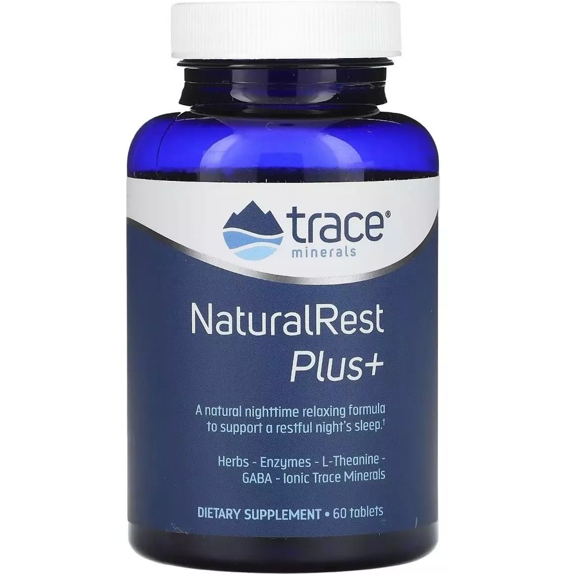 Спокойный сон и восстановление Trace Minerals NaturalRest Plus 60 таблеток - фото 1