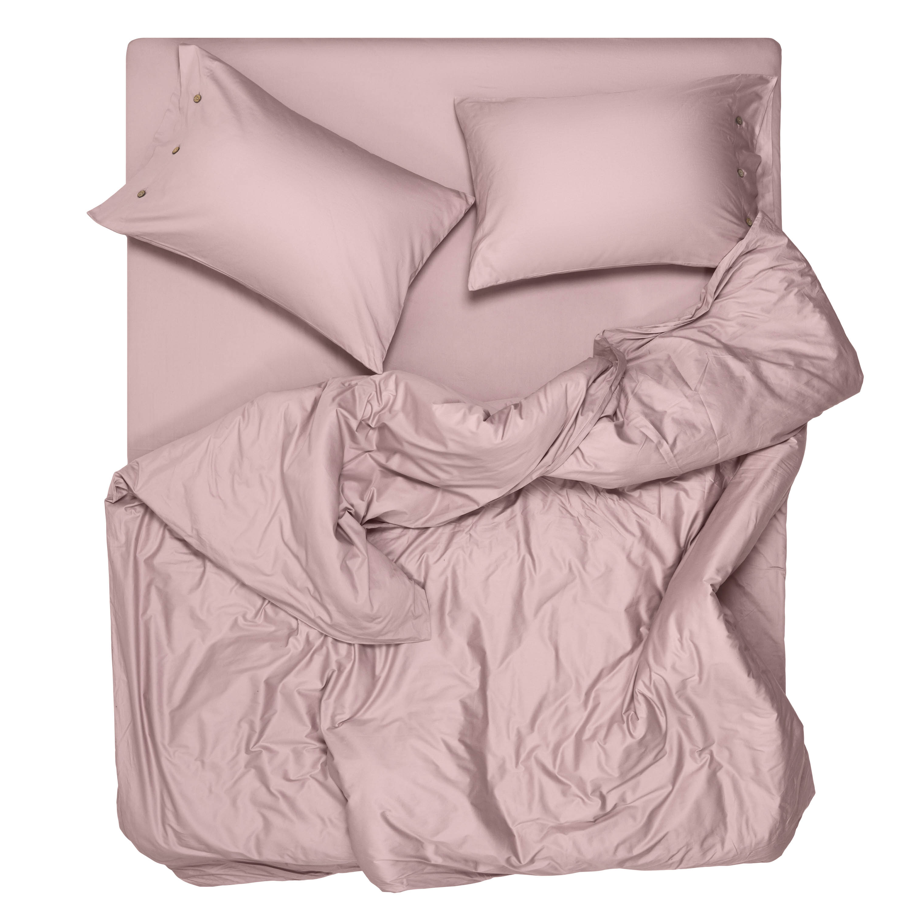Комплект постельного белья Ardesto Mix&Match сатин двуспальный евро светло-розовый (ART2022SP) - фото 8