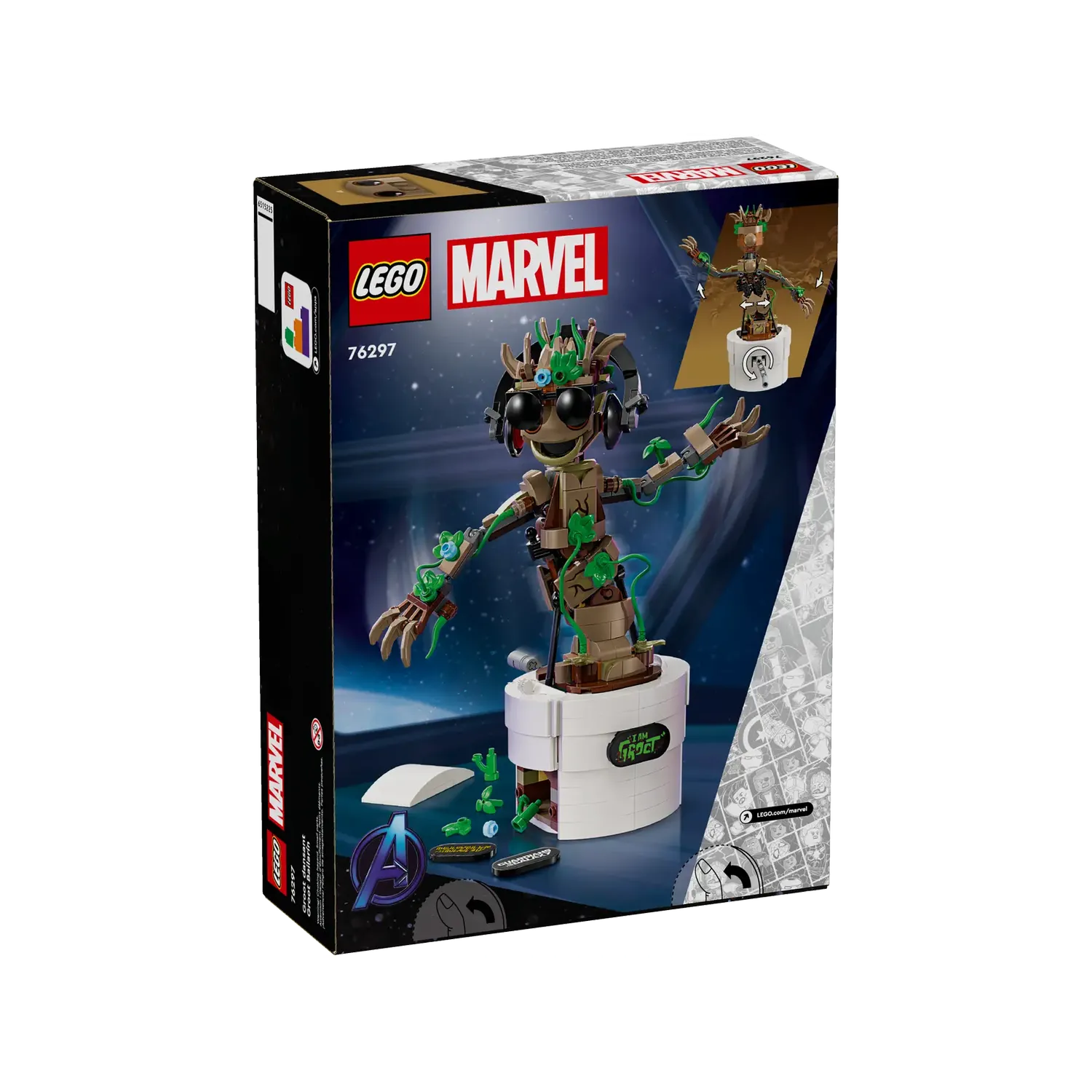 Конструктор LEGO Super Heroes Marvel Танцующая Группа 459 деталей (76297) - фото 9