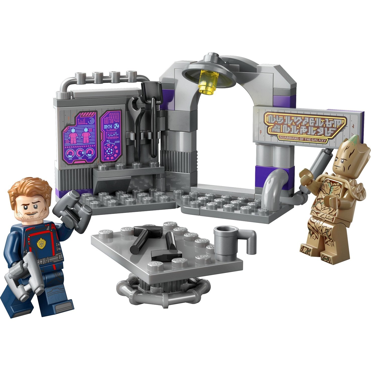 Конструктор LEGO Super Heroes Marvel Штаб-квартира Вартових Галактики, 67 деталей (76253) - фото 3