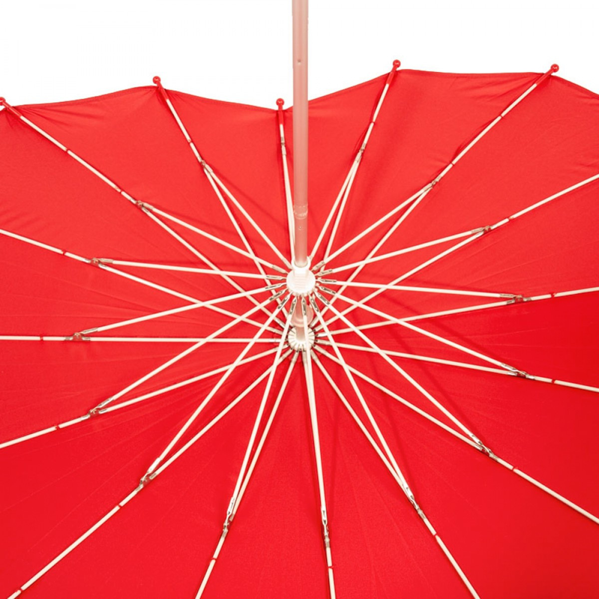 Дитяча парасолька-палиця механічна Fulton 80 см червона - фото 6