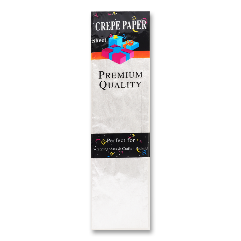 Подарочная оберточная бумага Offtop Crepe Paper, серый (853444) - фото 1