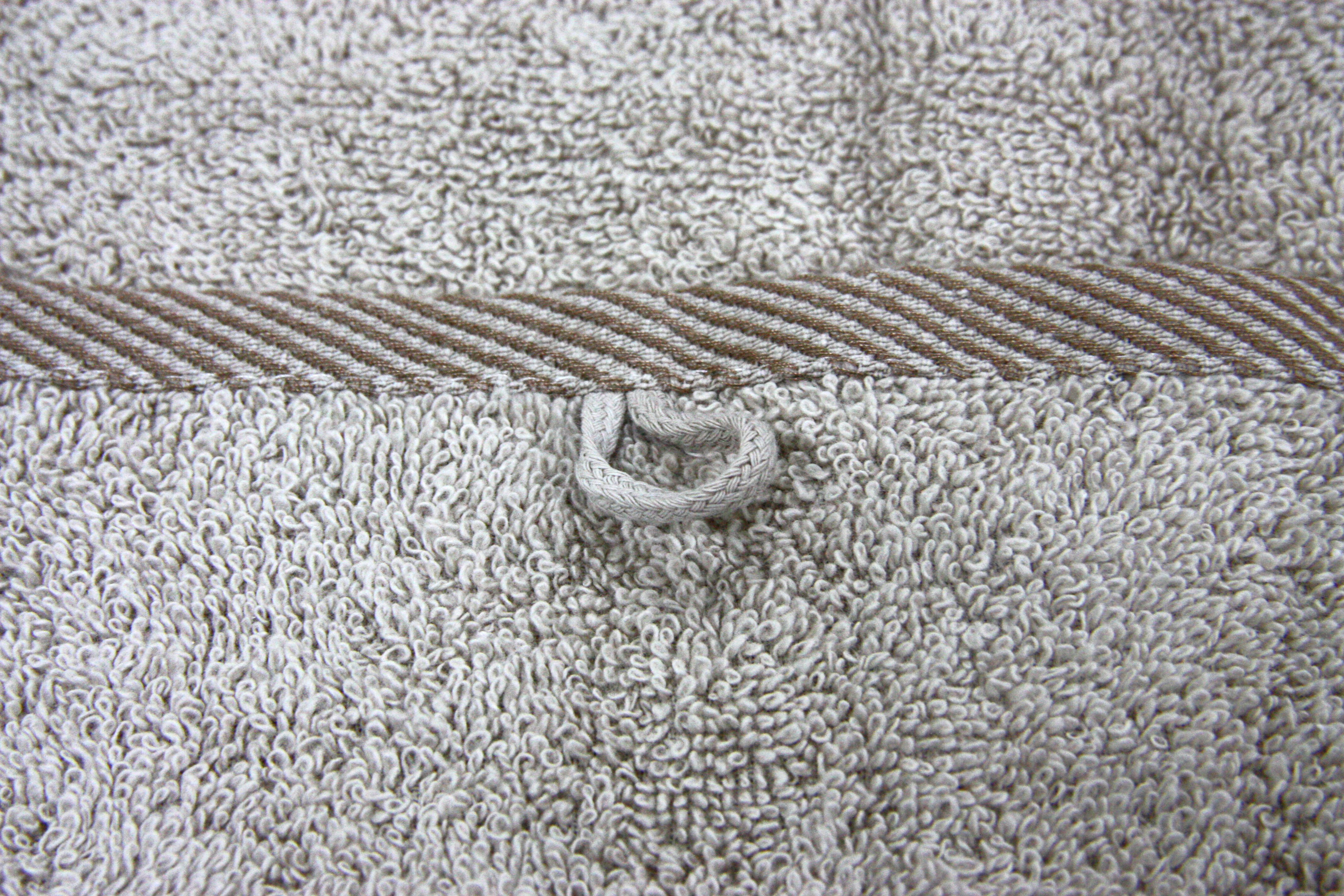 Набір рушників Izzihome Rubin Stripe, 70х130 см, 2 шт, бежевий (2200000600653) - фото 4