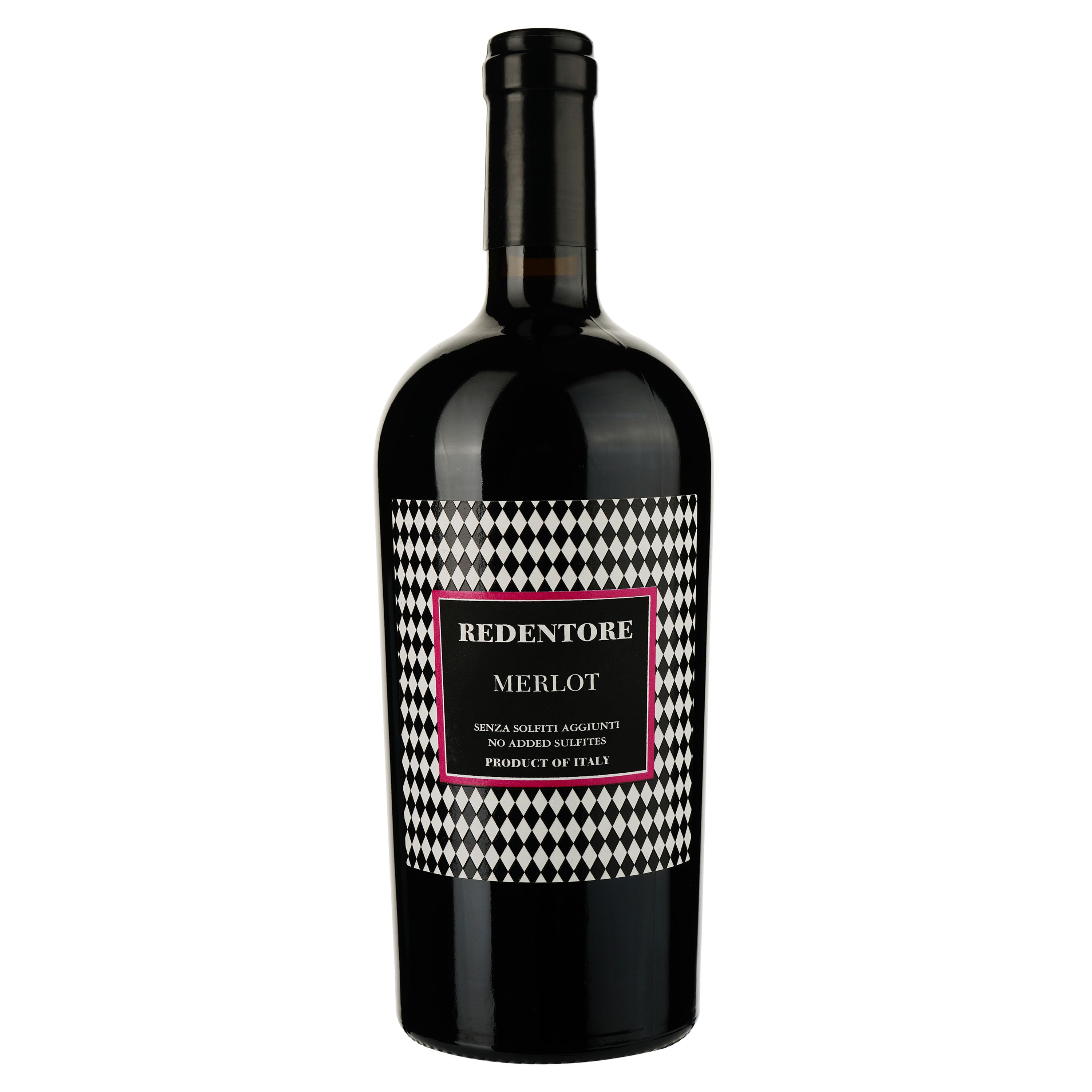 Вино Redentore Merlot, красное, сухое, 0,75 л - фото 1