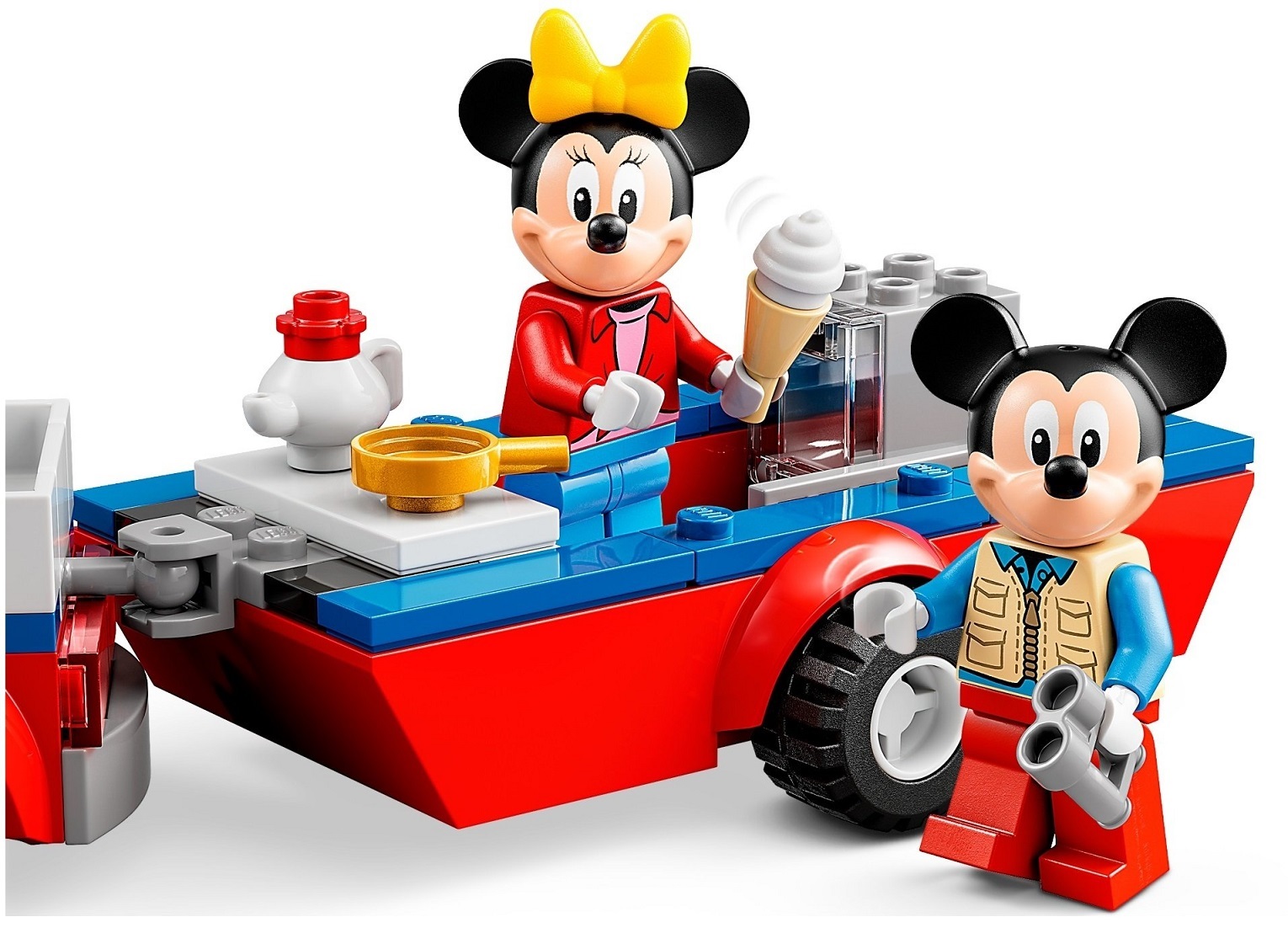 Конструктор LEGO Mickey and Friends Туристический поход Микки Мауса и Минни Маус, 103 детали (10777) - фото 4