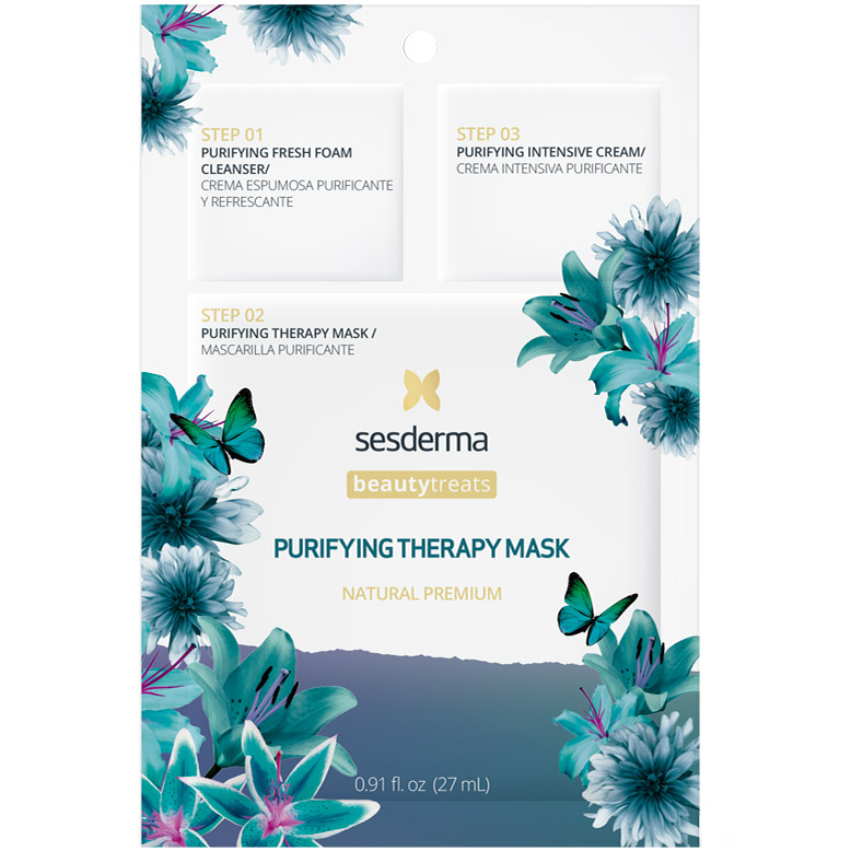 Очищающая маска для лица Sesderma Beauty Treats Purifying Therapy 27 мл - фото 1