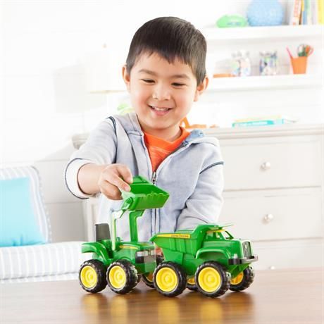 Набір для піску John Deere Kids Трактор і самоскид (35874) - фото 10