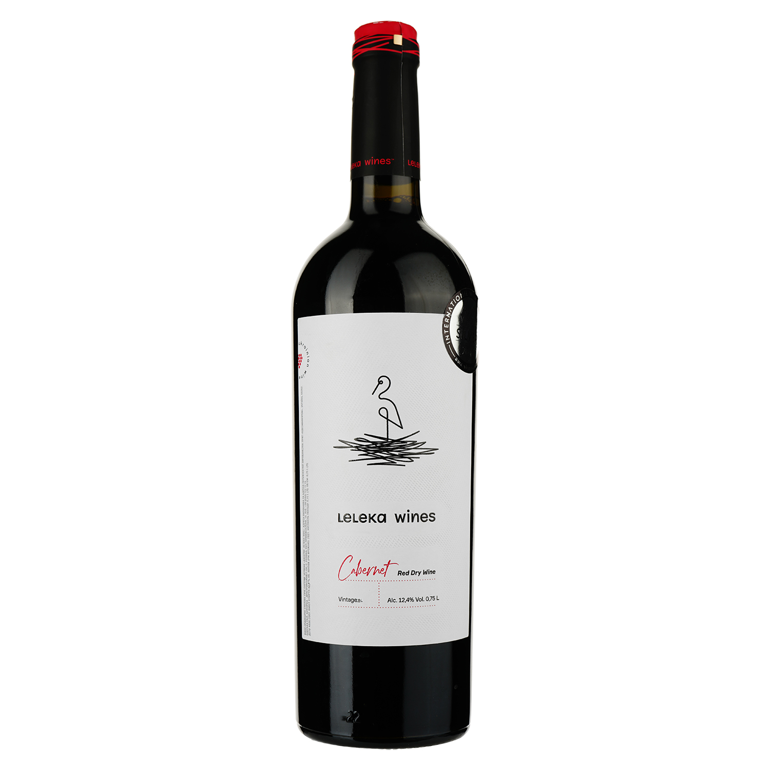 Вино Leleka Wines Cabernet Sauvignon, красное, сухое, 13%, 0,75 л (854157) - фото 1