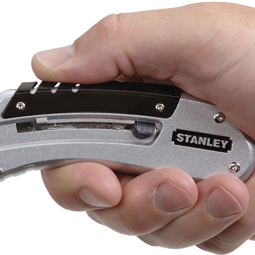 Нож Stanley Quickslide с трапециевидным лезвием 19х145 мм (0-10-810) - фото 8