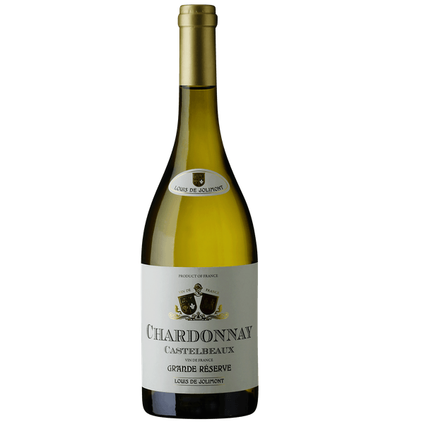 Вино Aujoux Кастельбо Шардоне, біле, сухе, 13,5%, 0,75 л - фото 1