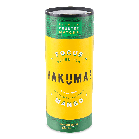 Напій Hakuma Focus Matcha Green Tea & Mango безалкогольний 0.235 л (889237) - фото 2