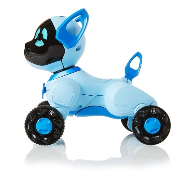 Интерактивная игрушка WowWee маленький щенок Чип, голубой (W2804/3818) - фото 3