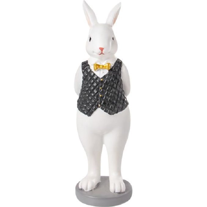 Фігурка декоративна Lefard Кролик у фраку, 7x7x20,5 см (192-246) - фото 1