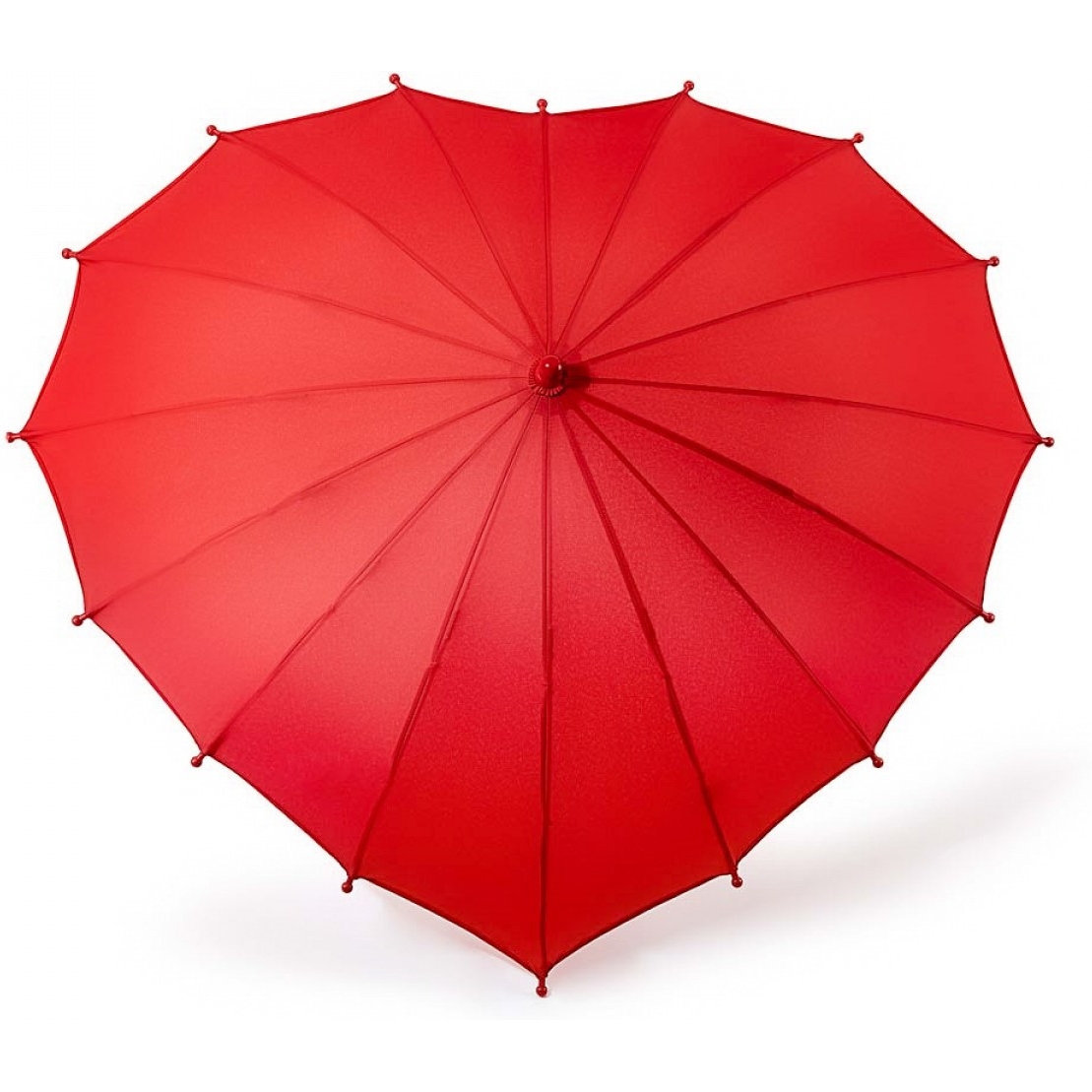 Детский зонт-трость механическая Fulton 80 см красный - фото 1