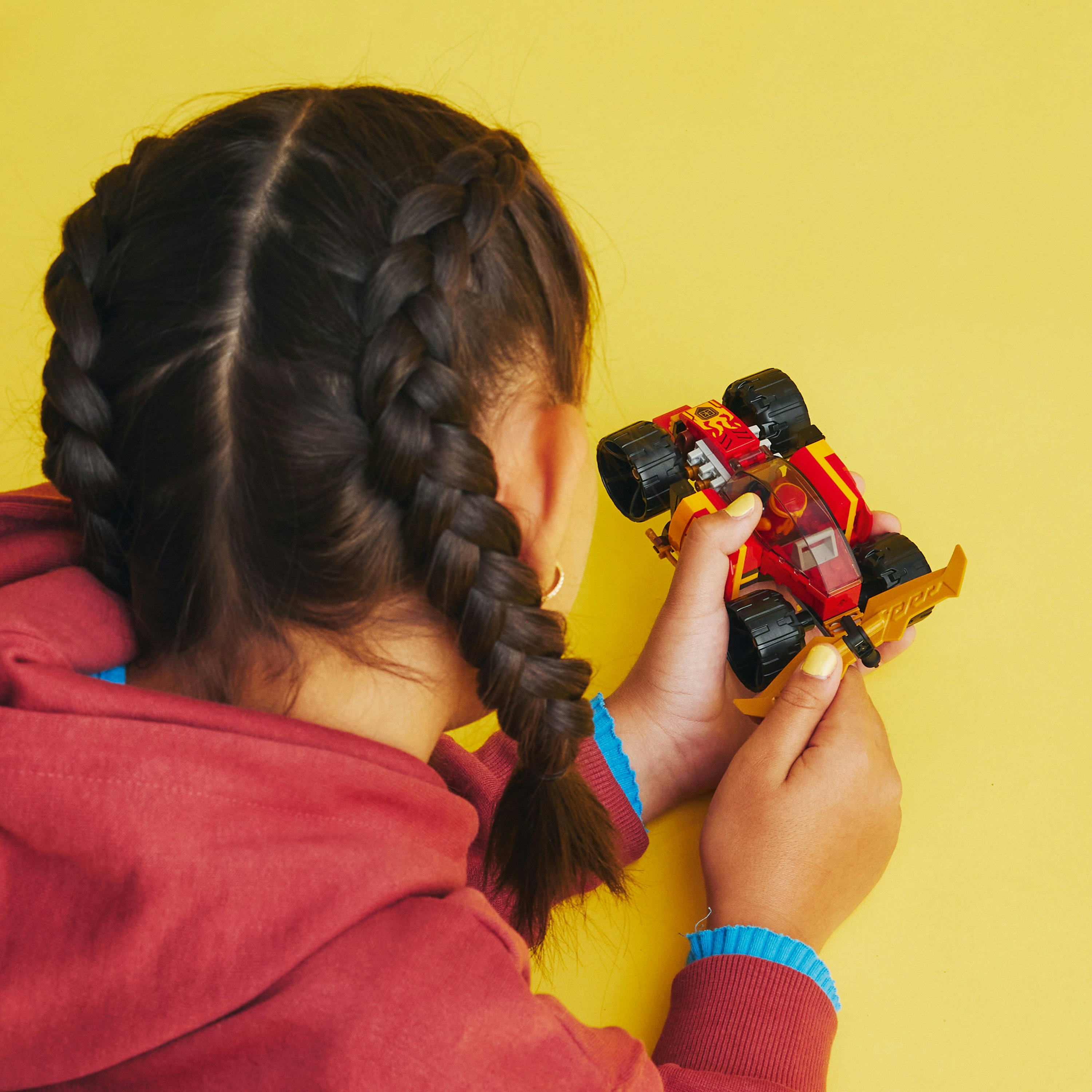 Конструктор LEGO Ninjago Гоночний автомобіль ніндзя Кая EVO, 94 деталі (71780) - фото 3