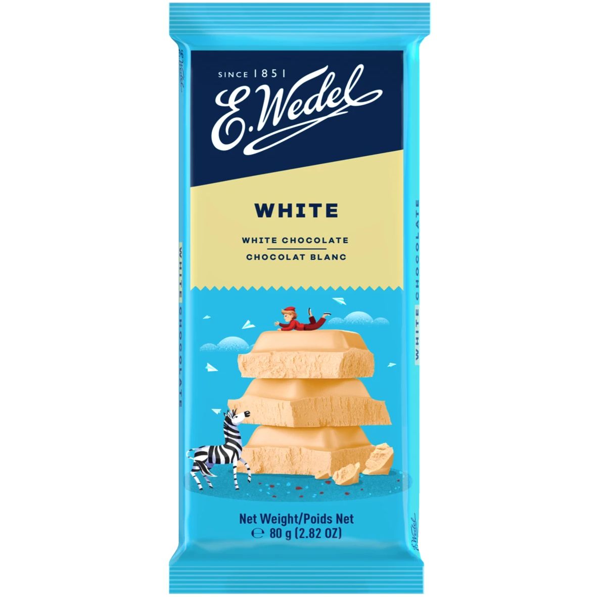 Шоколад білий E.Wedel 80 г (925535) - фото 1