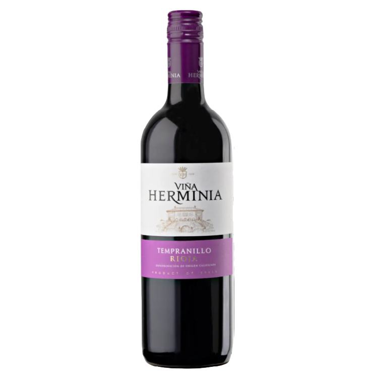 Вино Vina Herminia Tempranillo, красное, сухое, 14%, 0,75 л (8000016627681) - фото 1