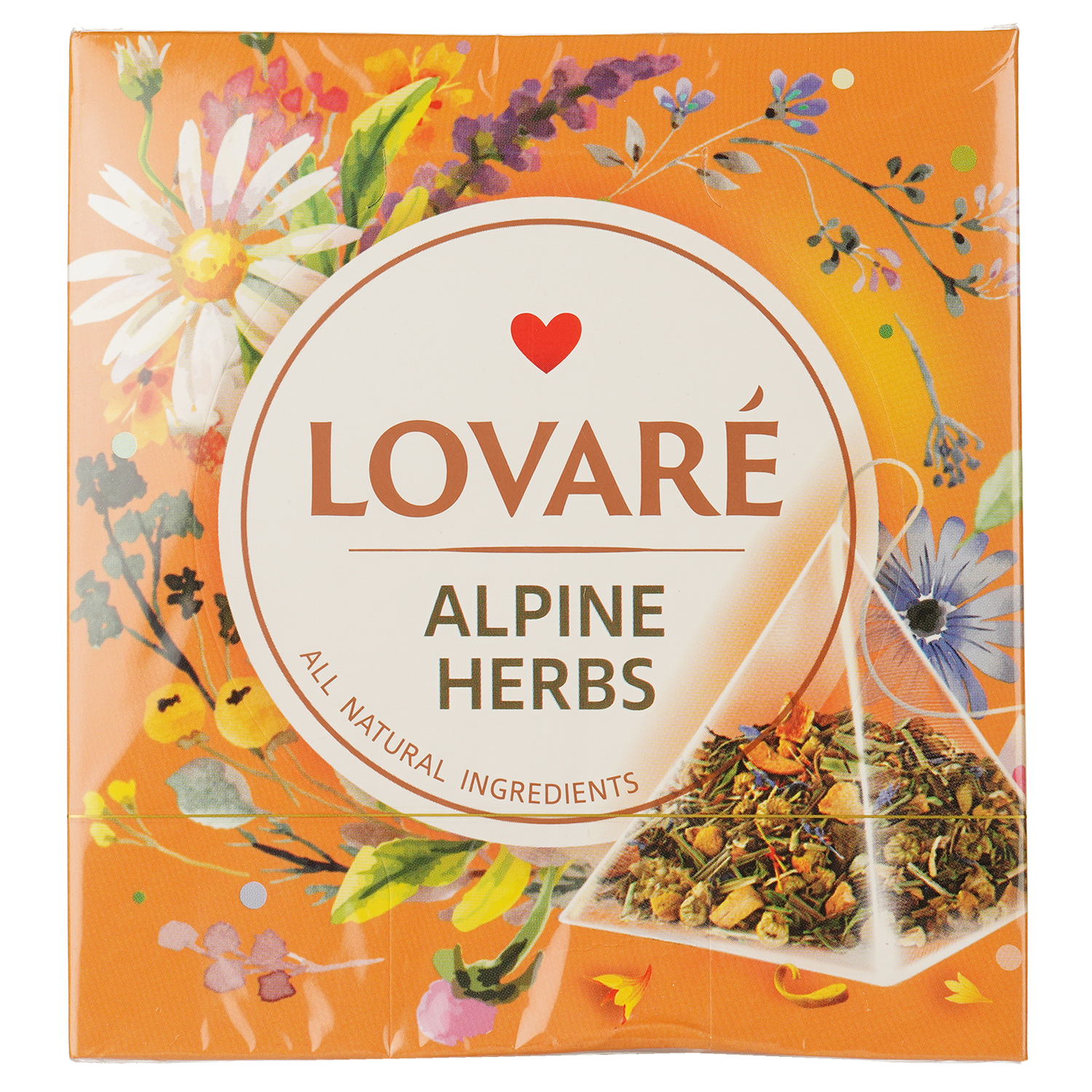 Чай Lovare Alpine Herbs 30 г (15 шт. х 2 г)(876498) - фото 1