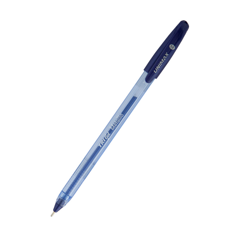 Набір гелевих ручок Unimax Trigel Metallic 10 шт. (UX-141) - фото 2