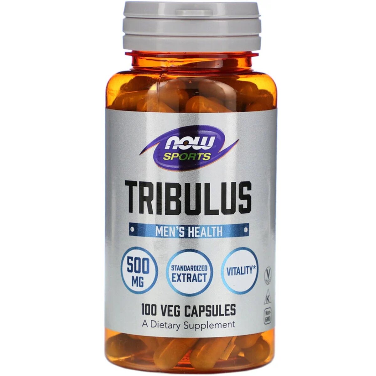 Трибулус Now Foods Tribulus 500 мг 100 вегетаріанських капсул - фото 1