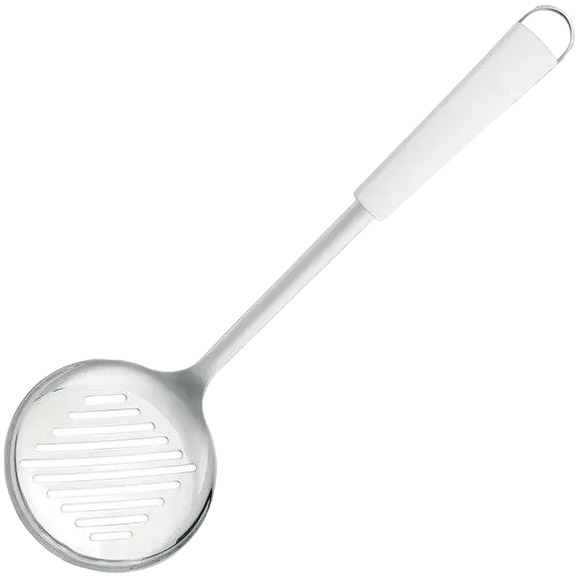 Photos - Spatula / Slotted Spoon / Tongs Brabantia Шумовка  Essential, 35,3 см, біла  (400520)