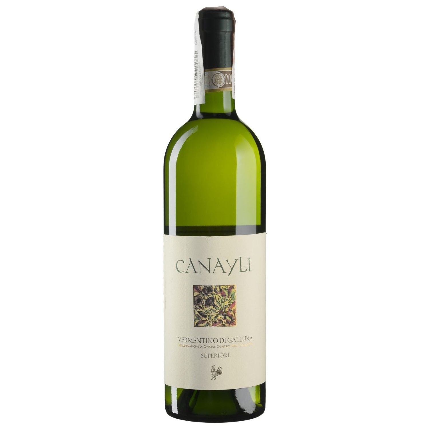 Вино Canayli Superiore, белое, сухое, 0,75 л (R4707) - фото 1