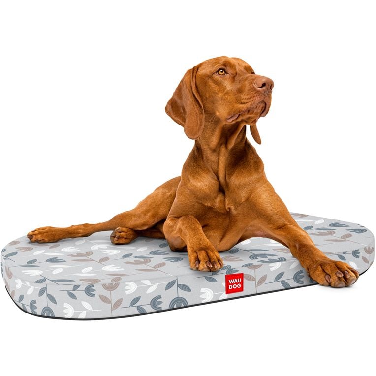 Лежанка для собак Waudog Relax, Скандинавия, со сменным чехлом, размер M, 80х55 см (098-0120) - фото 2