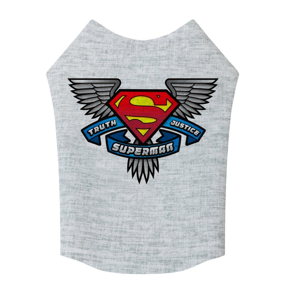 Майка для собак Waudog Clothes, Супермен, правда, справедливість, XS30, - фото 1
