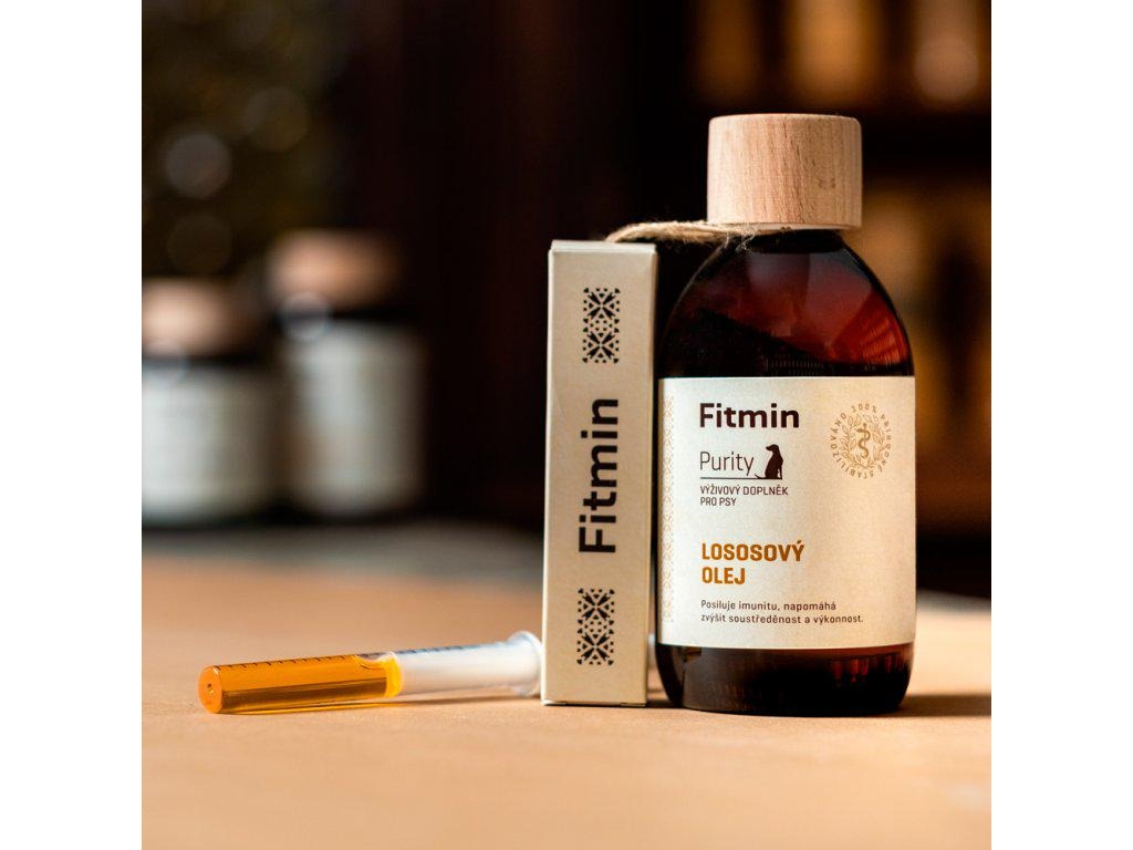 Харчова добавка для собак Fitmin Purity Salmon Oil 300 мл - фото 3