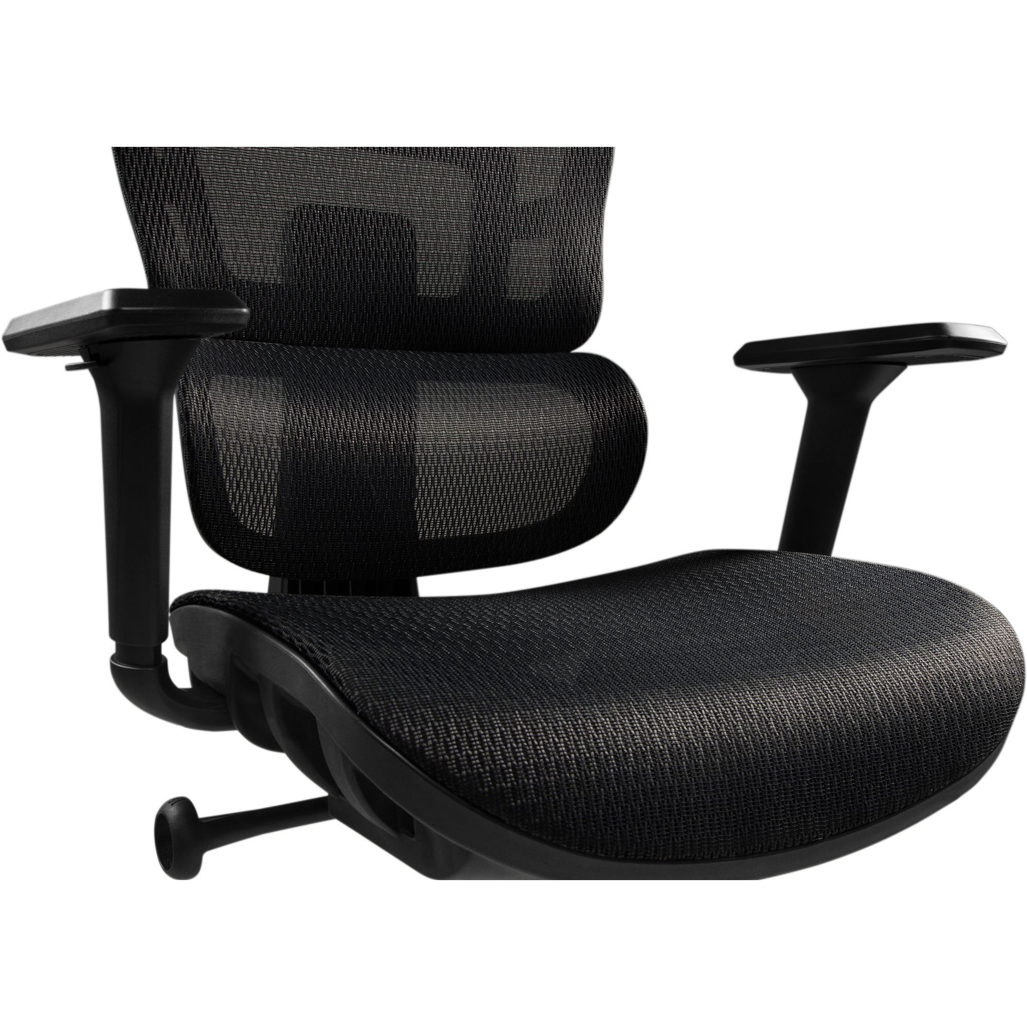 Офісне крісло GT Racer B-517M, чорне (B-517M Black) - фото 9
