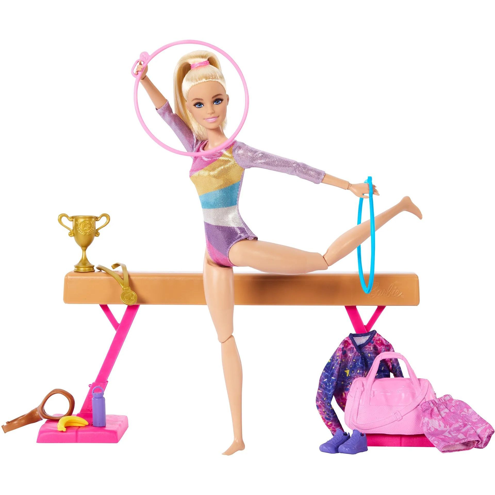 Игровой набор Barbie You can be Тренировки по гимнастике (HRG52) - фото 1