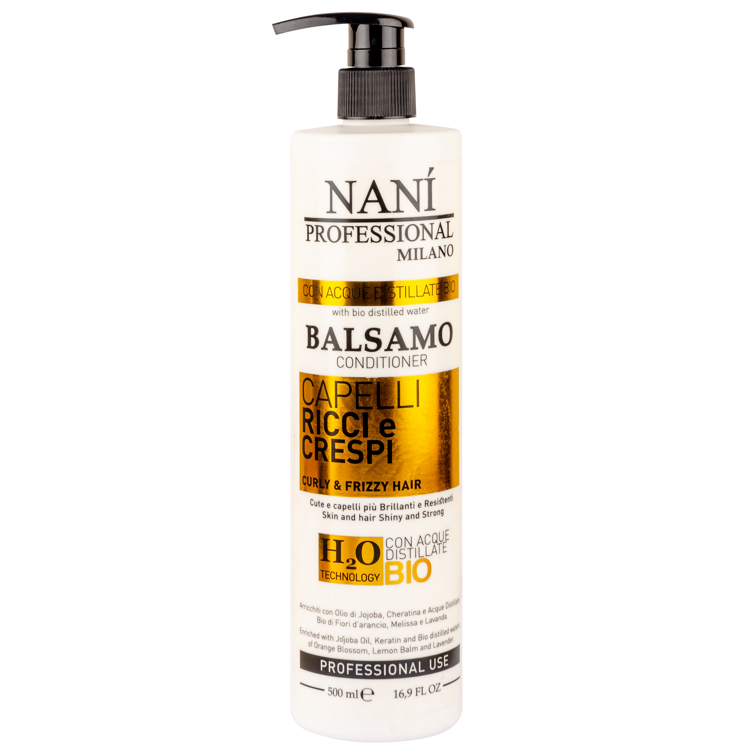 Бальзам-кондиціонер Nani Professional, для кучерявого та хвилястого волосся, 500 мл (NPCCF500) - фото 1