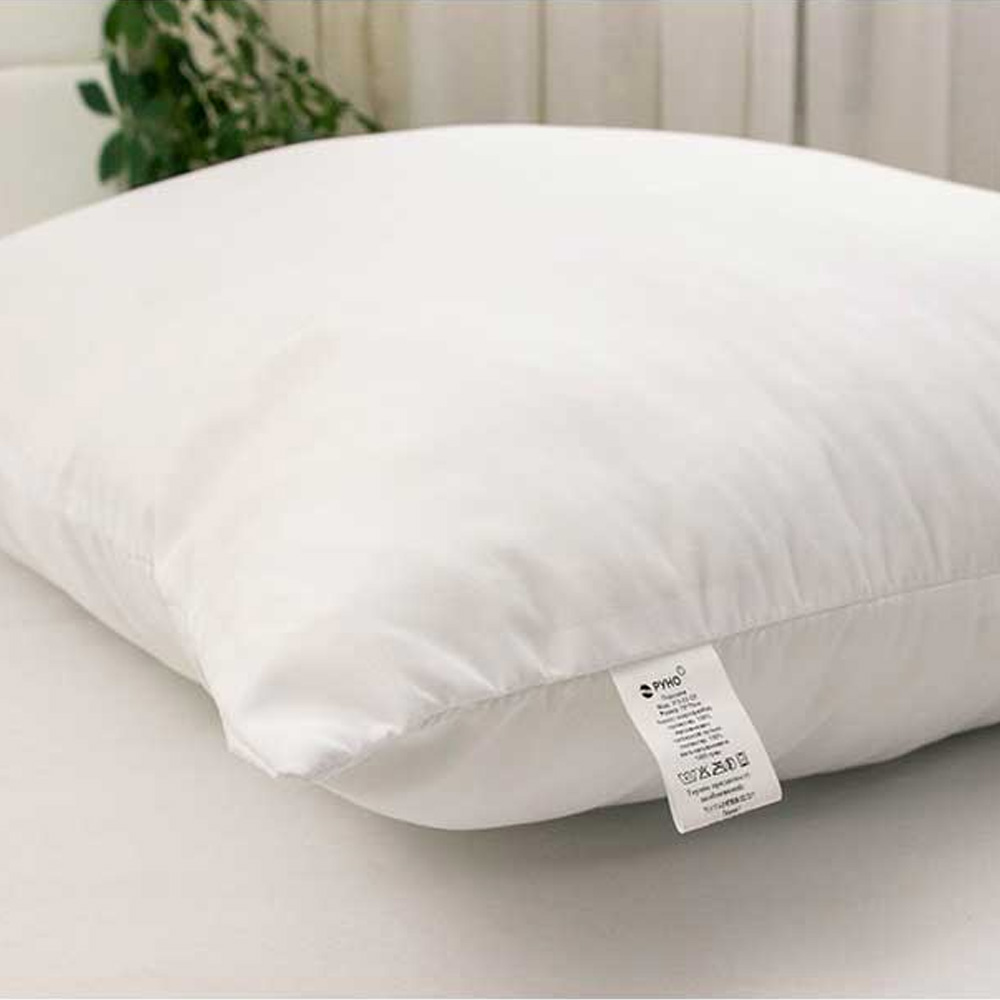 Подушка силіконова Руно, 70х70 см, білий (313.52СЛУ_білий) - фото 3