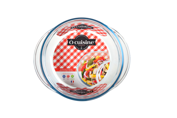 Кастрюля стеклянная O Cuisine Basic, с крышкой, 3 л (6330685) - фото 1