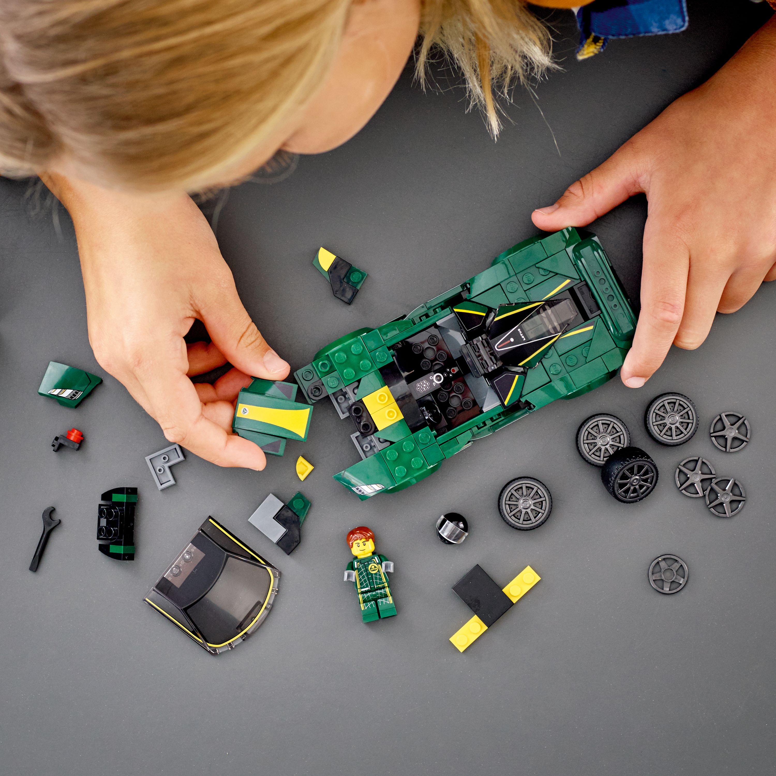 Конструктор LEGO Speed Champions Lotus Evija, 247 деталей (76907) - фото 4