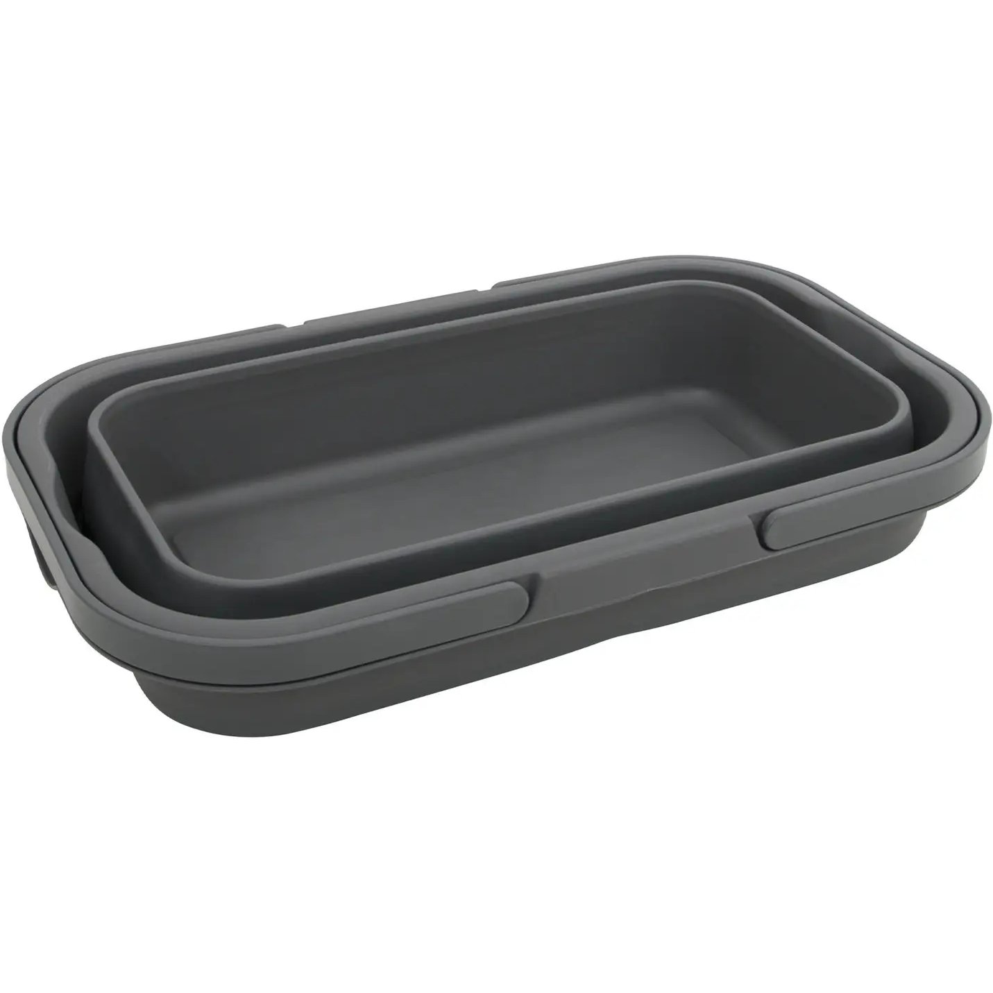 Кошик складаний Bo-Camp Foldable Box With Table Top Grey 17 л (6303695) - фото 4