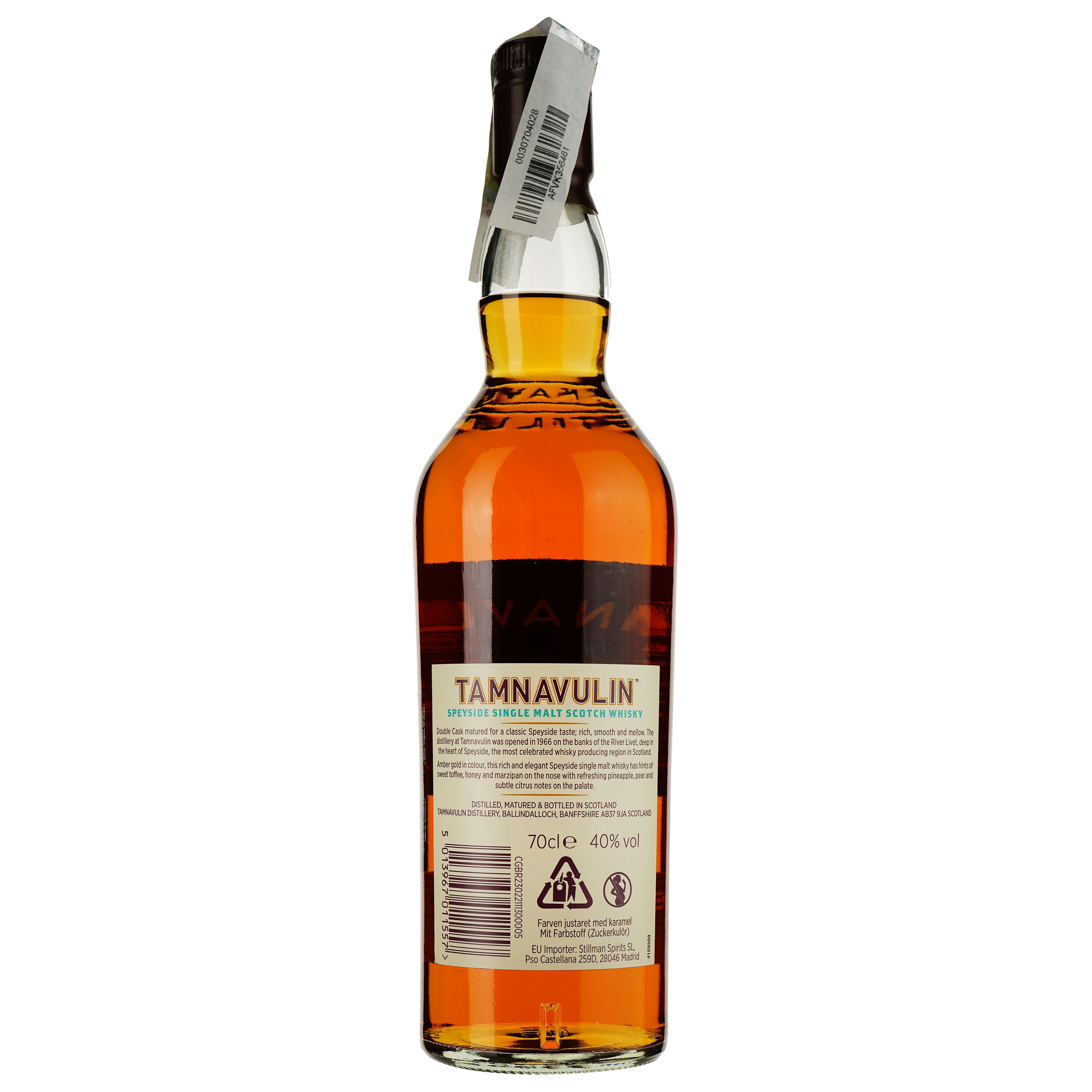 Набор виски Tamnavulin Speyside Single Malt 40% 0.7 л + 2 стакана - фото 3
