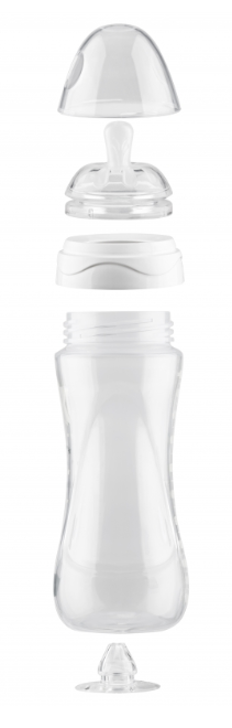 Бутылочка для кормления Nuvita Mimic Cool, антиколиковая, 330 мл, черный (NV6052BLACK) - фото 2