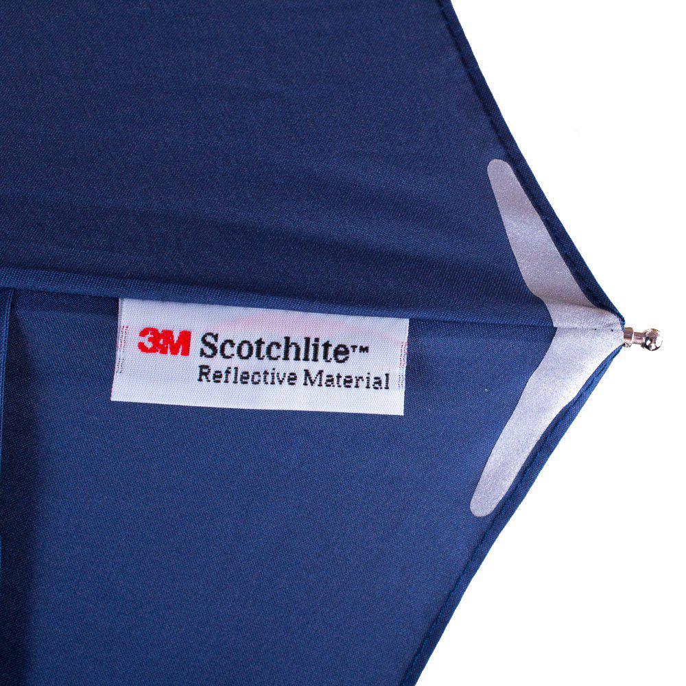 Мужской складной зонтик полный автомат Fare 96 см синий - фото 3