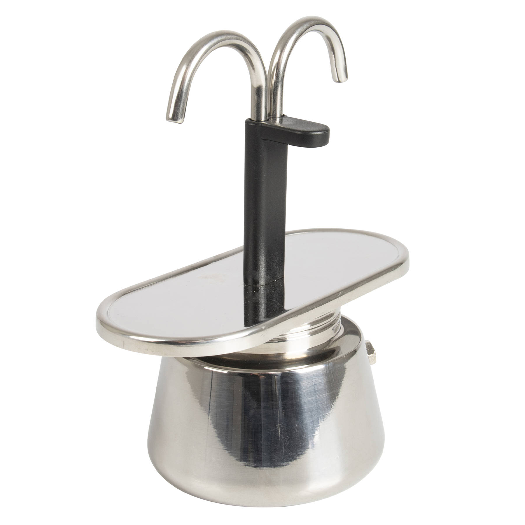 Кофеварка гейзерная Bo-Camp Stainless Steel 2-cups Silver серебристая (2200545) - фото 8